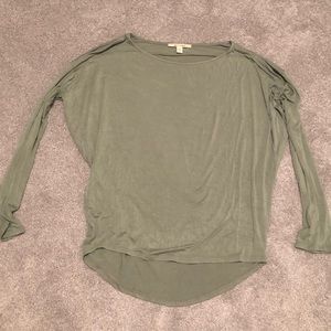 Buckle long sleeve shirt